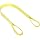Mazzella EE1 Nylon Web Sling, Eye-and-Eye, Yellow, 1 Ply, Flat Eyes, Vertical Load Capacity