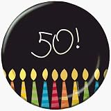 Great Birthday Luncheon Plate, 50Th (12pks Case)