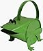 Gardman #WC4000 1.3L Green Frog Water Can