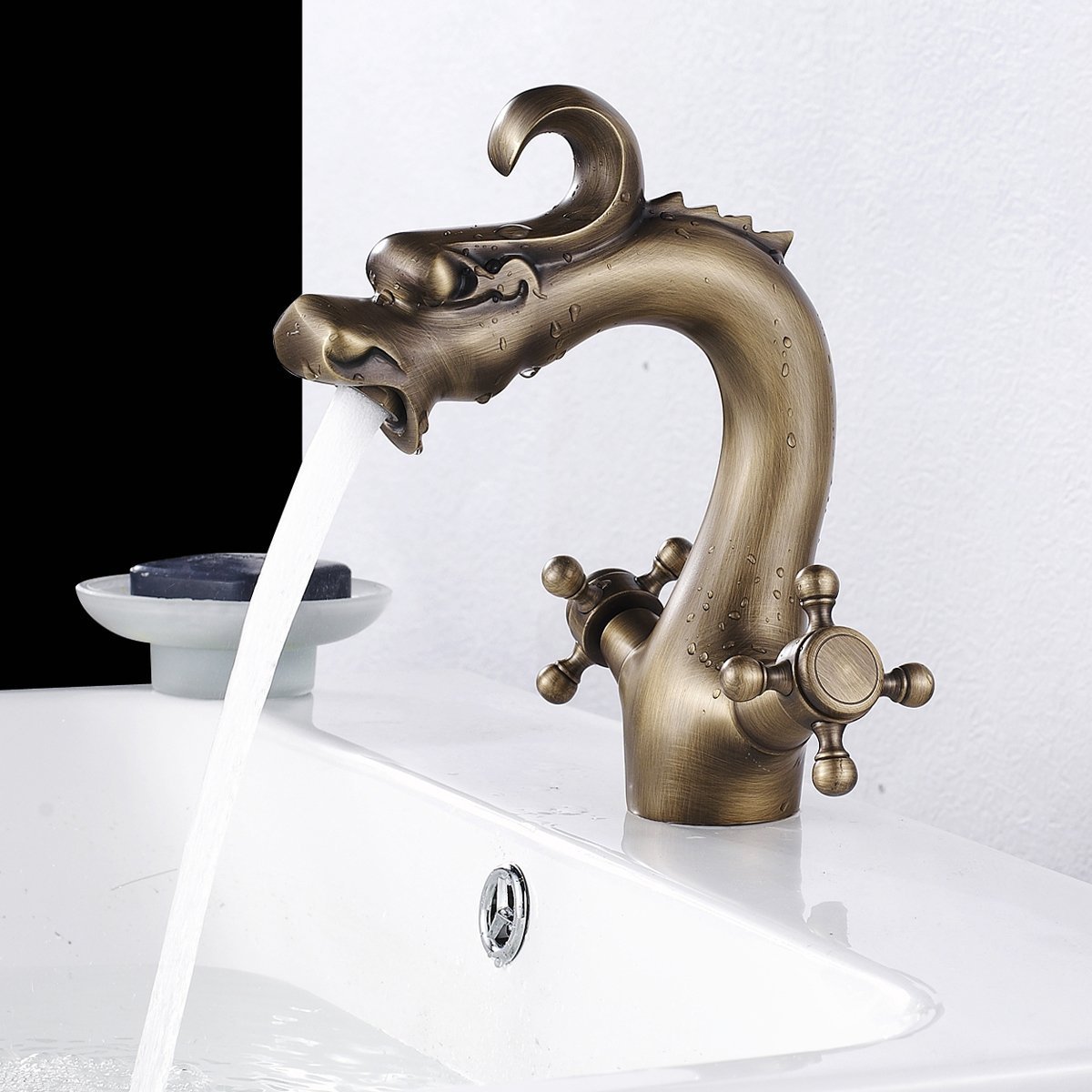Dragon Bathroom Decor Ideas with Mystic Accessories