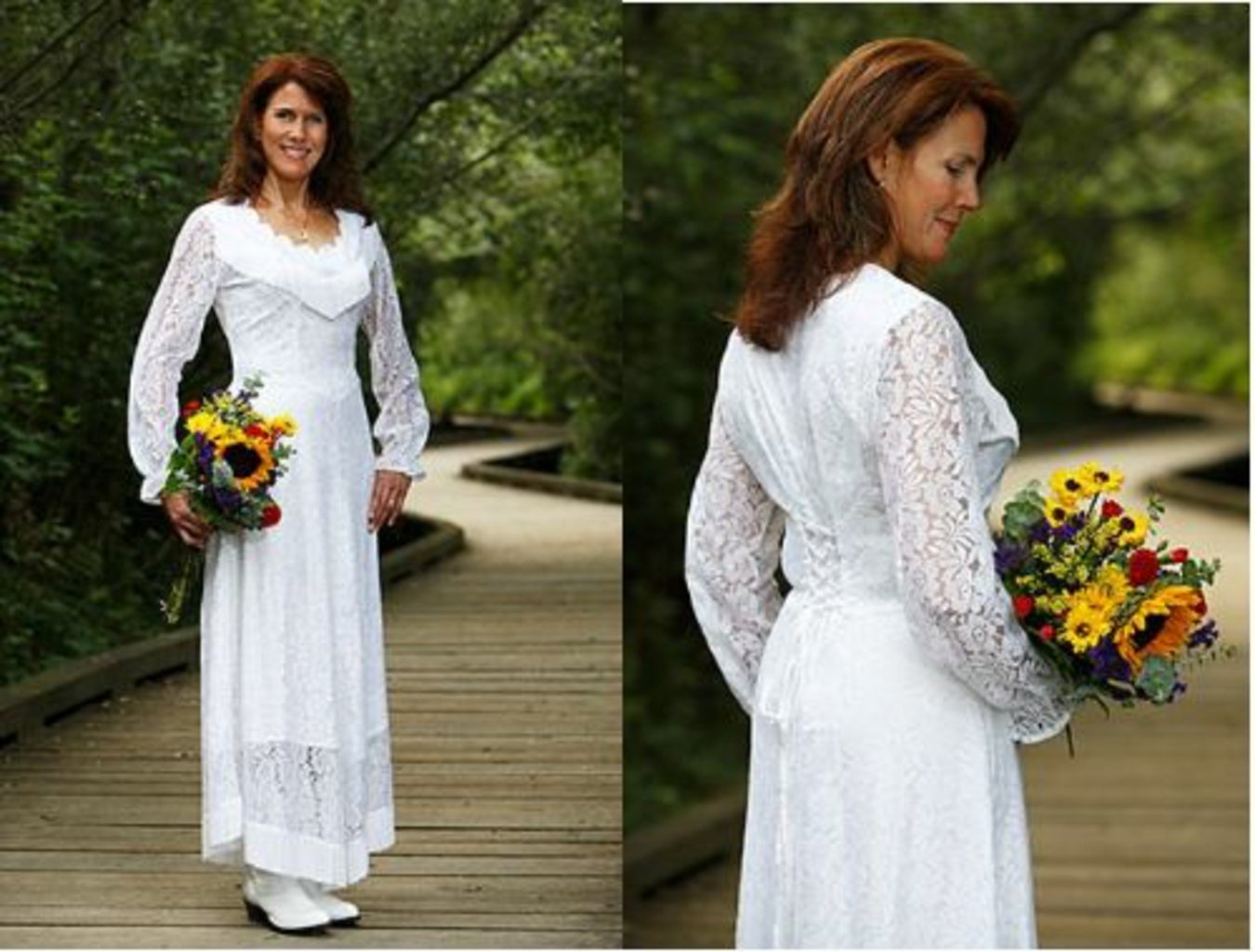 Madison Fringe Wedding Dress