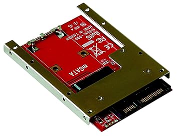 【クリックで詳細表示】玄人志向 セレクトシリーズ mSATA SSD SATA変換アダプター KRHK-MSATA/S7： パソコン・周辺機器