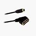 SCART to S-Video/SVHS Cable - 1m