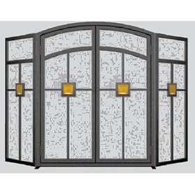 3Panel Fireplace Screen