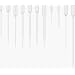 Simport Dropette P200-58 LDPE Disposable Transfer Graduated Pipet, 15.6cm Length, 5ml Capacity (Case of 5000)