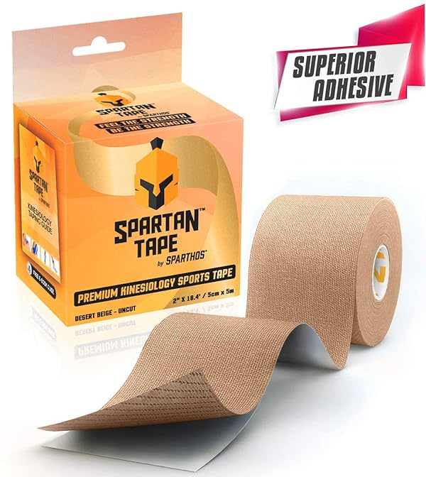 Spartan Tape Kinesiology Tape Incredible Support for Pro Athletic Kt