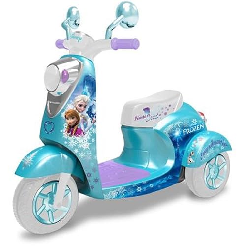 Disney Frozen 3-Wheel Scooter 6-Volt Battery-Powered Ride-On