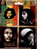 Bob Marley - 4 Separate Stickers - Sticker / Decal Pack (Stickers / Decals)