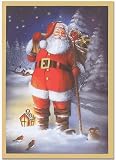  : Santa and Friends Holiday Card Set