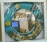 Kirch 4209FISH Blue Fish Sea Shell Mirror
