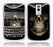 Skull Dark Lord Design Decal Skin Sticker for the BlackBerry Bold 9000 Cell Phone
