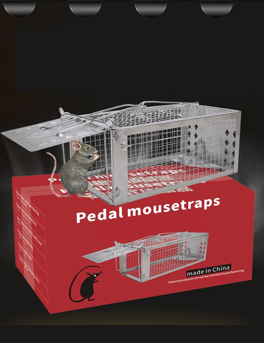 Humane Mouse Trap Live Capture Cage for Small Animals Weasel Mice Cage Catch