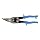 Wiss M2RS1 9-3/4-Inch Right Cut Blue Non-Slip Grip Special Series Aviation Snips