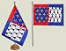 Drapeau de table France Pays de la Loire - 15 x 22 cm