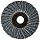 Weiler BobCat 2" Diameter, 80 Grit, Zirconium, Plastic Backing, Type 27 Specialty Abrasive Flap Mini Disc