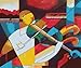 Art Reproduction Oil Painting - Closeout Deals: Abstract Violinist - Classic 20" X 24" - Hand Painted Canvas Art