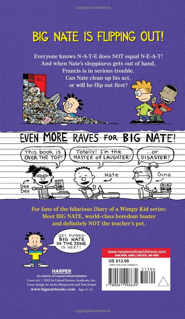 Big Nate Flips Out: Lincoln Peirce: 9780061996634: Amazon.com: Books