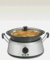 Hamilton Beach 33135 3-in-1 Slow Cooker with 2-, 4-, and 6-Quart Crocks, Stainless Steel