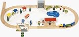Village Wooden Train Set