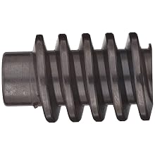 Martin Worm, Single Lead, 14.5° Pressure Angle, High Carbon Steel, Inch