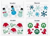 Review IMPACT INNOVATIONS 12278D / Impact #12278D 12x9 XMAS Gel Clings