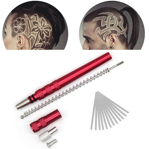 Adecco Llc Hair Razor Pen Hair Tattoo Trim Styling Face Eyebrow