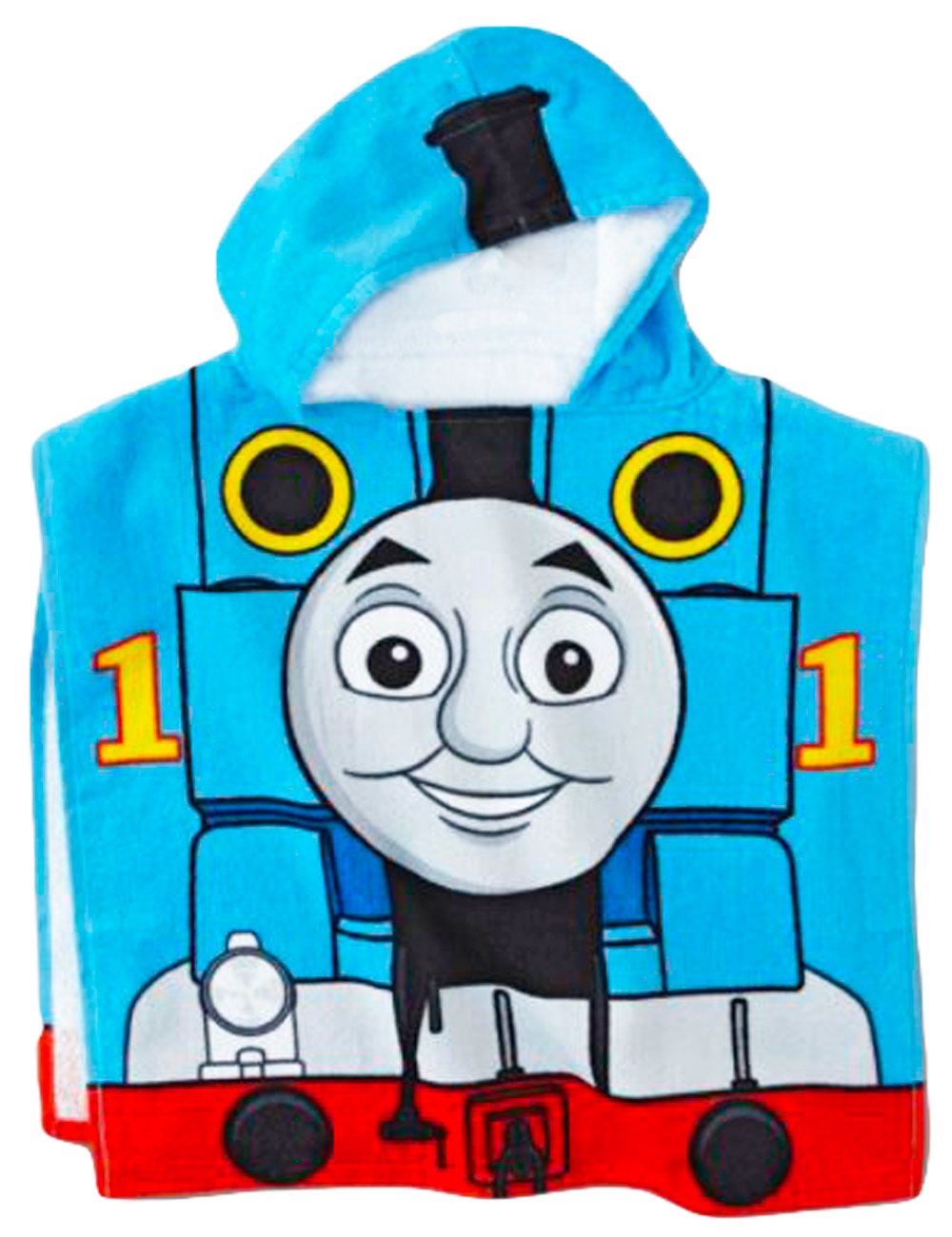Thomas and Friends Bath Poncho Hooded Towel, Genuine Thomas the Train