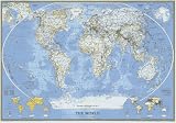 Tools & Hardware : Classic World Map Wall Mural