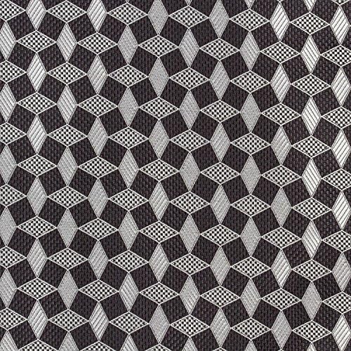 Men's Pattern Formal Vest Gray - Silver for Tuxedo and Suit