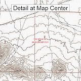 USGS Topographic Quadrangle Map - Barstow SE, California (Folded/Waterproof)