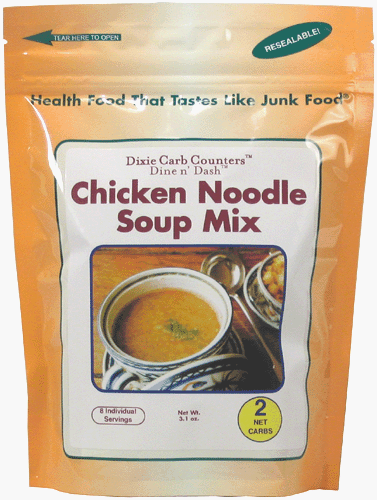 Dixie Carb Counters Dine 'n Dash Chicken Noodle Soup Mix