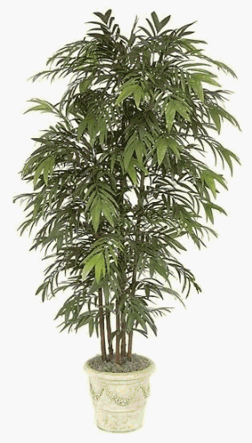 Artificial Growth W-2662 – 8 Foot Bamboo Palm Tree – Green