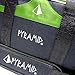 Pyramid Path Double Tote Plus Clear Top Bowling Bag (Holds Shoes)