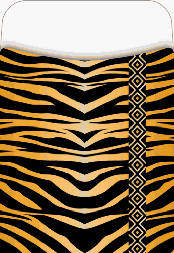 PICK-A-POCKET LIBRARY POCKETS TIGER