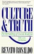 Culture and Truth: The Remaking of Social Analysis