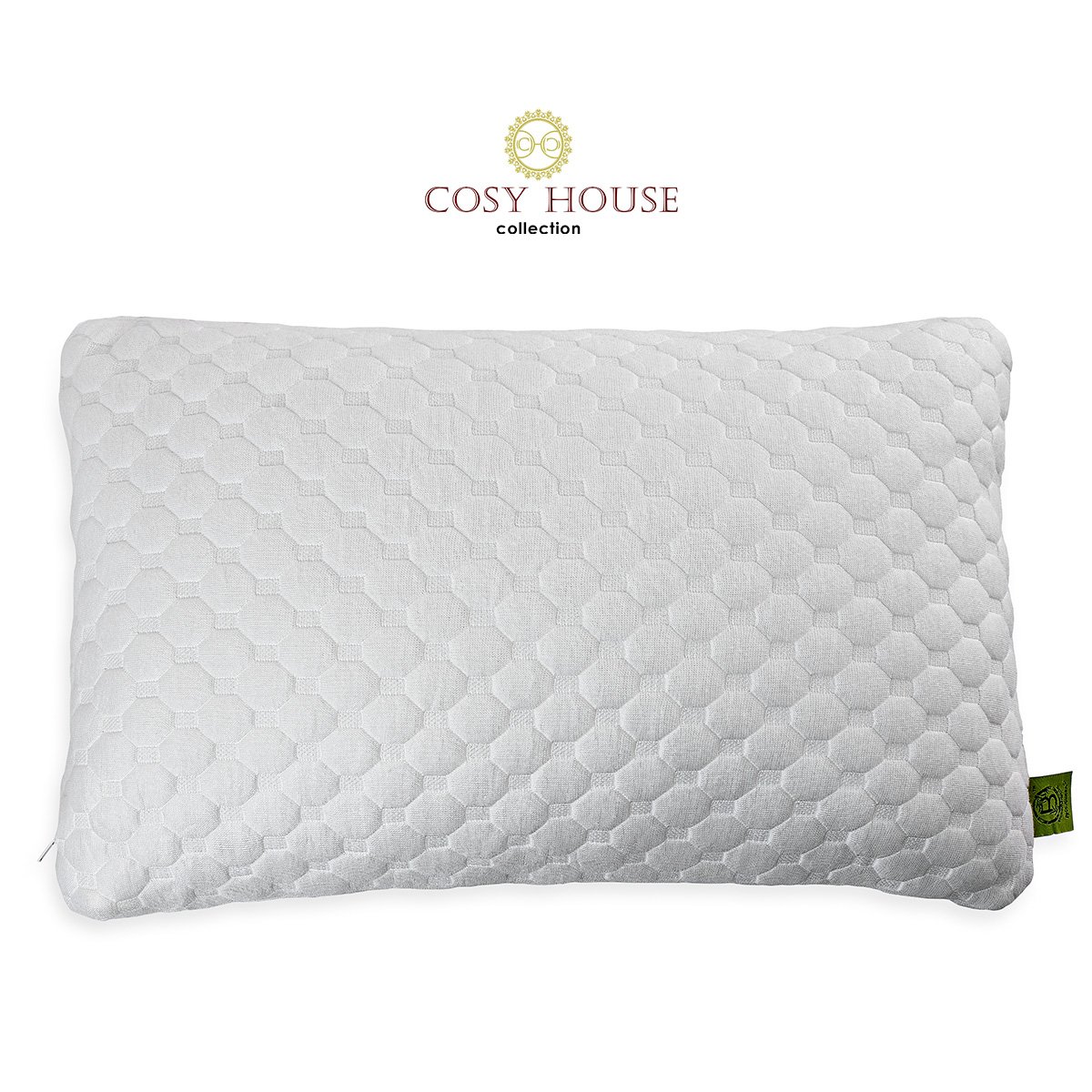 Premium Memory Foam Firm Pillow Lumbar Support Lower Back Pain Relief & C...