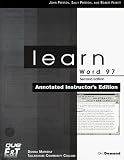 Learn Word 97: Annotated Instructor's Edition (Learn)