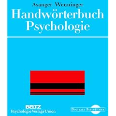 Handw�rterbuch Psychologie (Digitale Bibliothek; Bd 23)