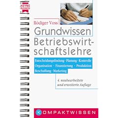 Grundwissen Betriebswirtschaftslehre (Taschenbuch)