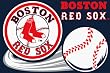 Boston Red Sox Tufted Floor Rug - MLB Baseball Fan Shop Sports Team Merchandise