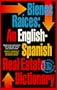 Bienes ra�ces: diccionario ingl�s/espa�ol
