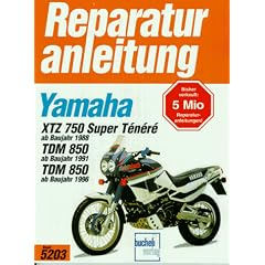Yamaha XTZ 750 Super T�n�r� / TDM 850 (Reparaturanleitungen)