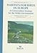 Book HABITATS FOR BIRDS IN EUROPE PB (Birdlife Conservation Series, Vol 6)