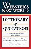 Webster's New World Dictionary of Quotations (Webster's New World)