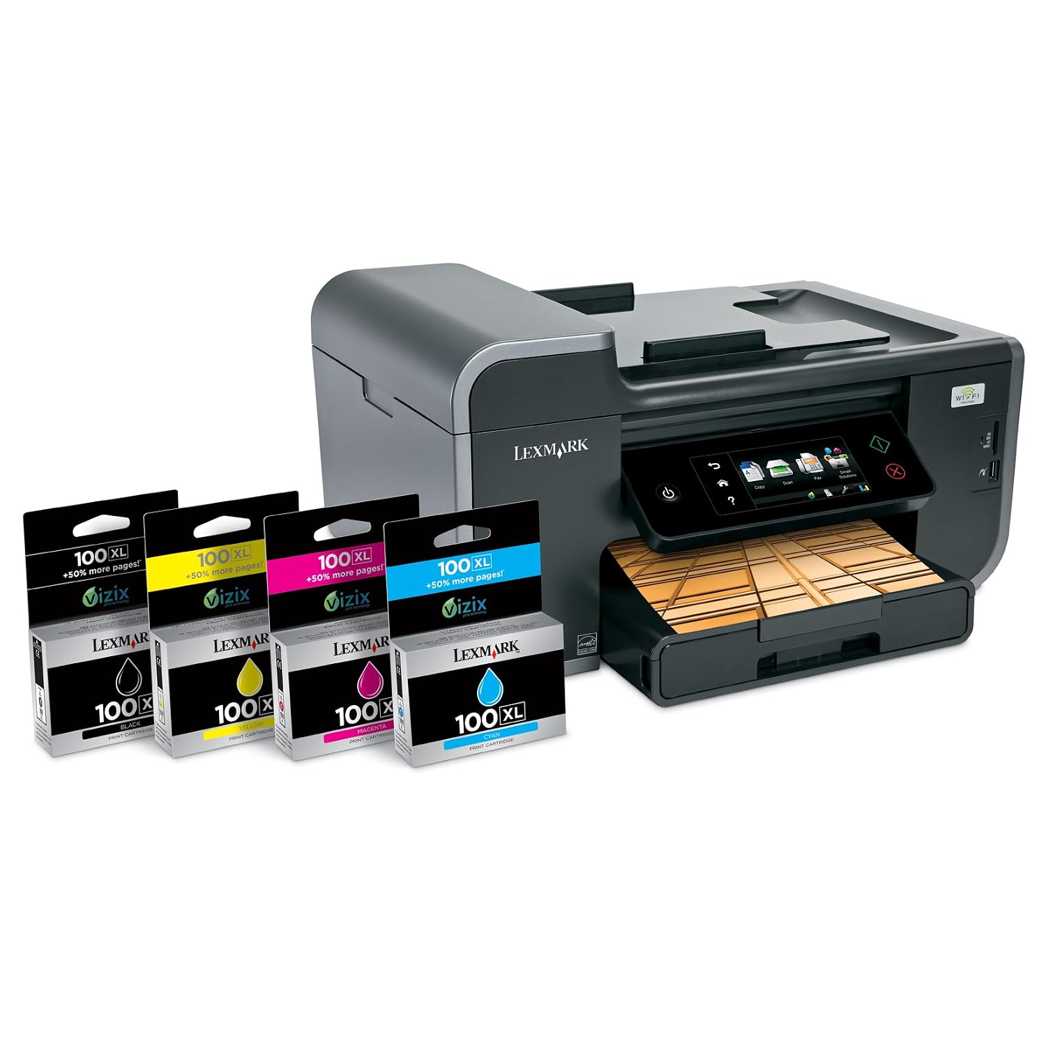 Lexmark Pinnacle Pro901 Wireless All-in-One Printer thumbnail