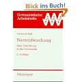 Namenforschung. Eine Einf�hrung in die Onomastik