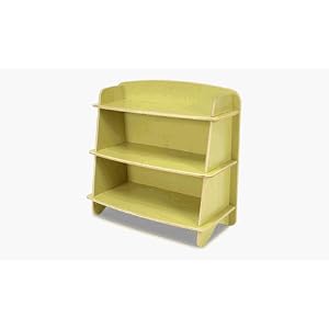 Eco-friendly Kid's Big Kahuna Bookcase - Surfin Kids Leaf Finish