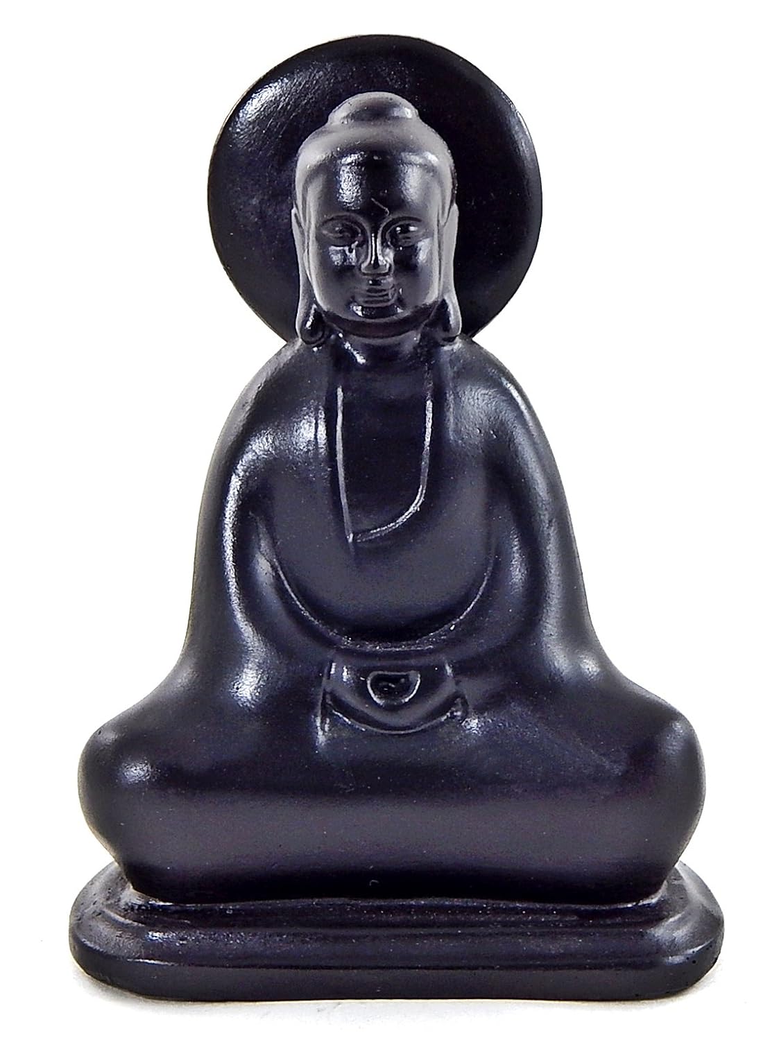 Lucky Buddha Statue Japanese Zen Buddhist Monk Sculpture Figurine eBay