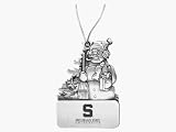 Michigan State - Snowman Christmas Ornament - Laser Engraved