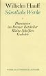 S�mtliche Werke, 3 Bde., Ln, Bd.3, Phantasien im Bremer Ratskeller